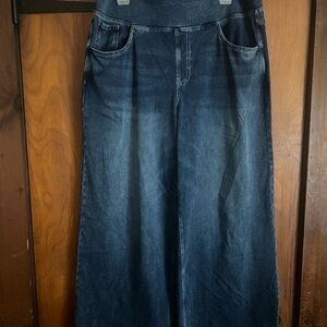 HALARA Dark Blue Flare Jeans